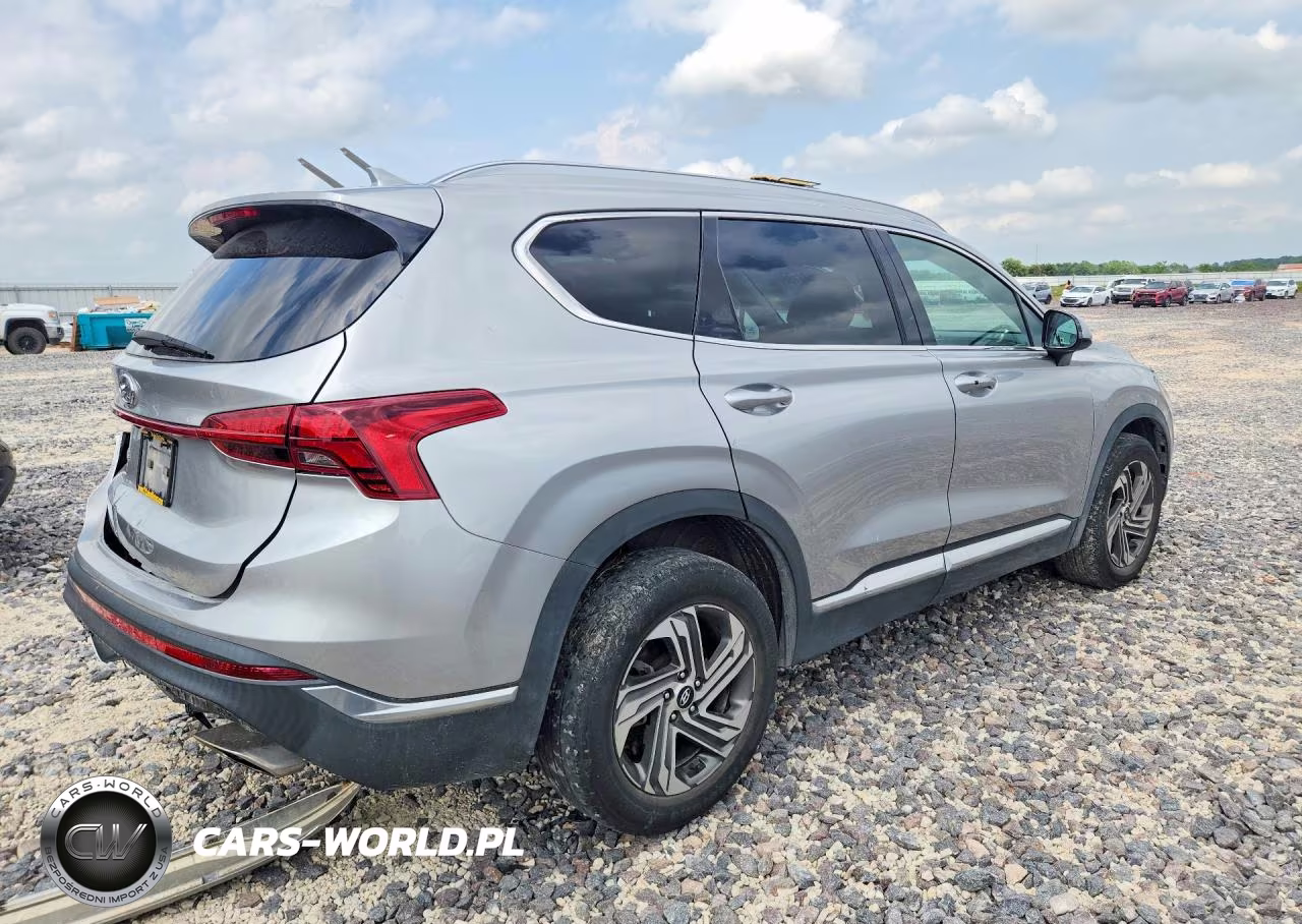2021 Hyundai Santa Fe Sel VIN:5NMS24AJ5MH355916 - 3