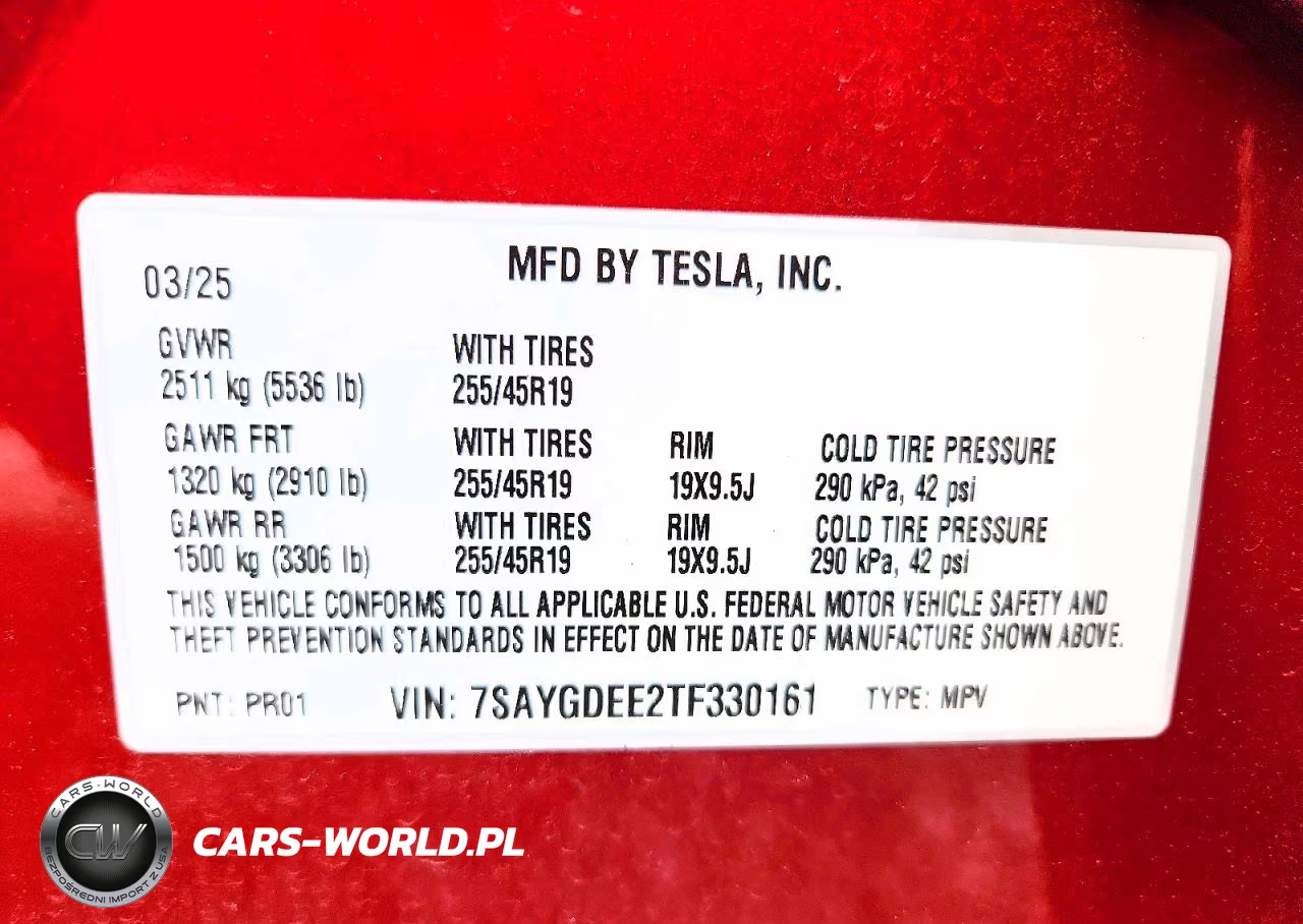 2026 Tesla Model Y VIN:7SAYGDEE2TF330161 - 14