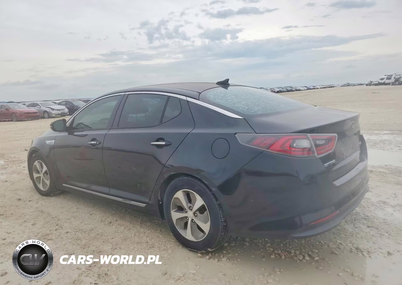 2014 Kia Optima Hybrid VIN:KNAGM4ADXE5071998 - 2