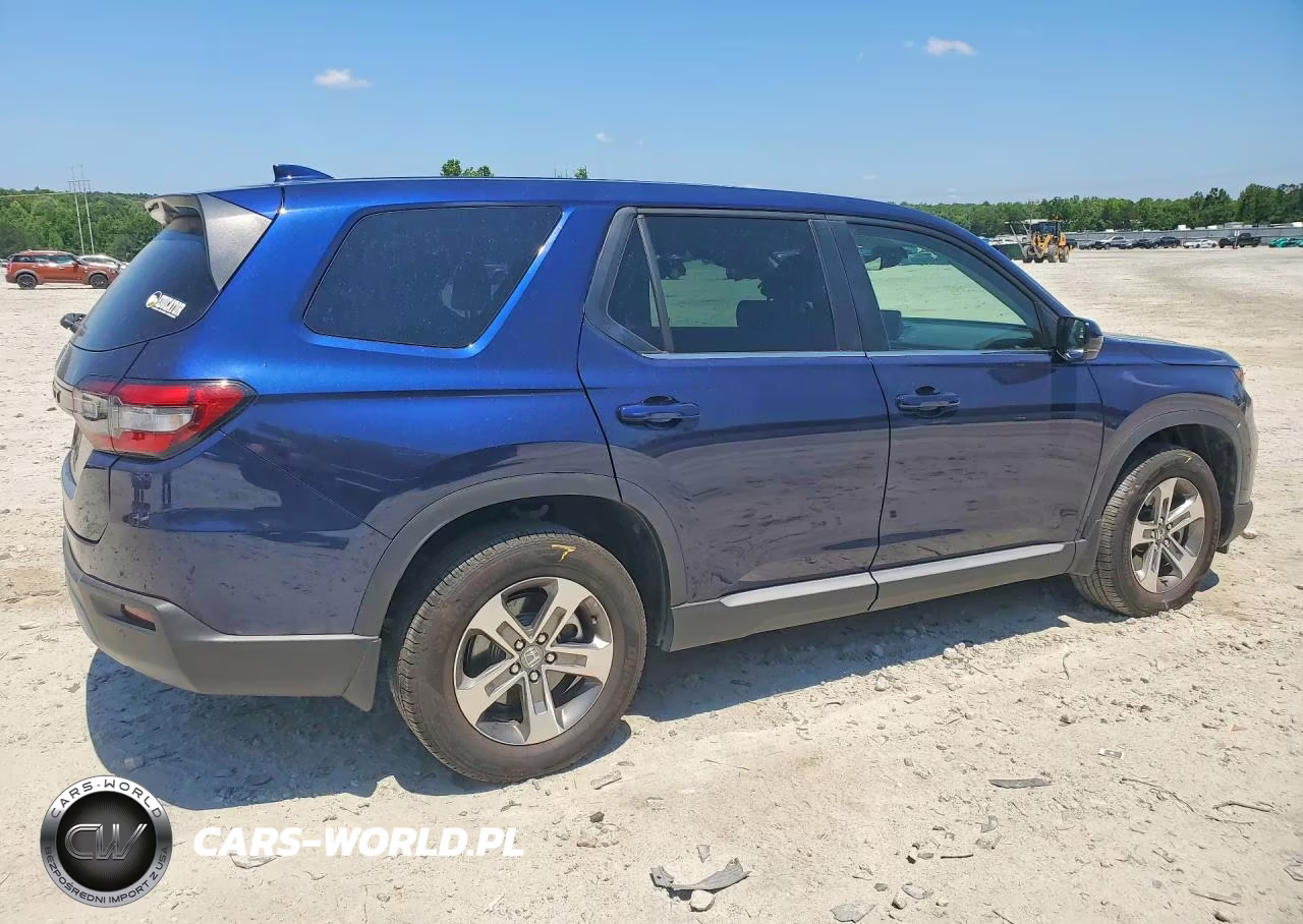 2025 Honda Pilot Exl VIN:5FNYG2H4XSB026823 - 3