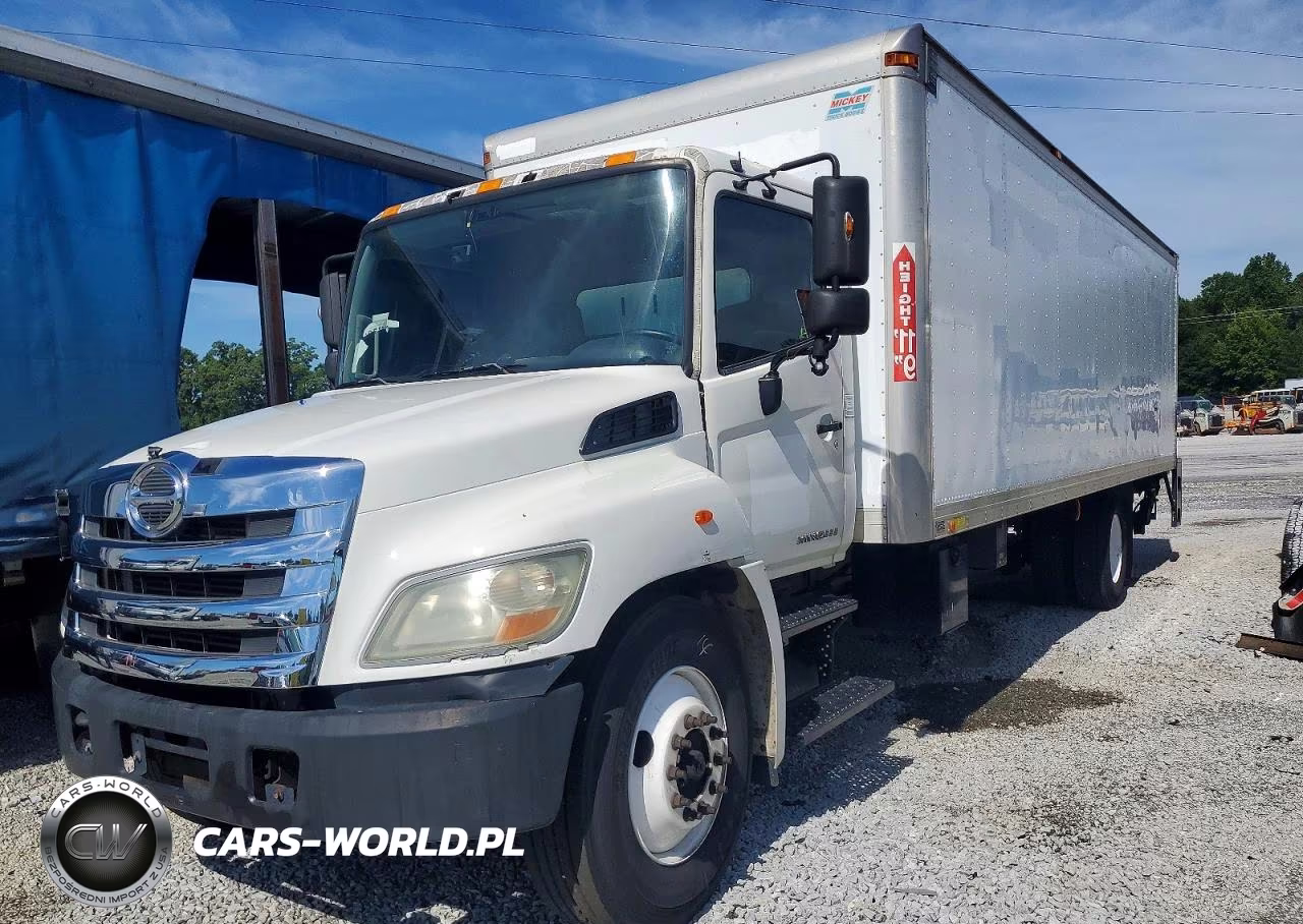 2012 Hino 338 Box Truck VIN:5PVNV8JT7C4S52419 - 2