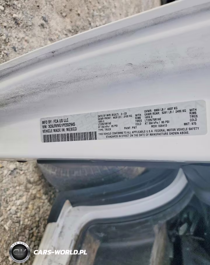 2023 Ram Promaster 2500 2500 Standard VIN:3C6LRVVG1PE552945 - 13