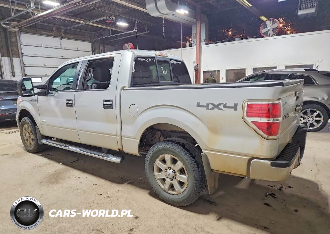 2013 Ford F150 Supercrew VIN:1FTFW1ET5DKD90296 - 2