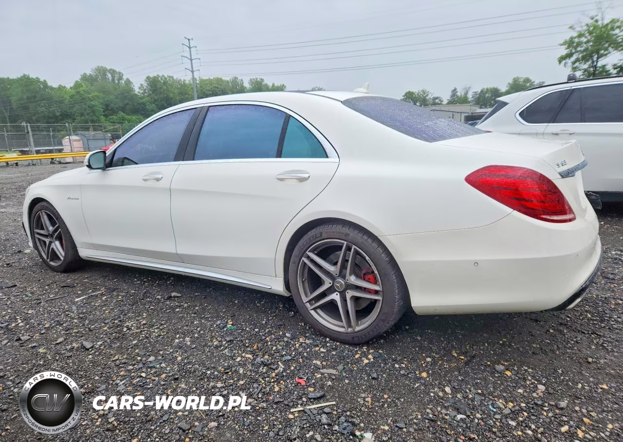 2015 Mercedes-Benz S 63 Amg VIN:WDDUG7JBXFA099750 - 2