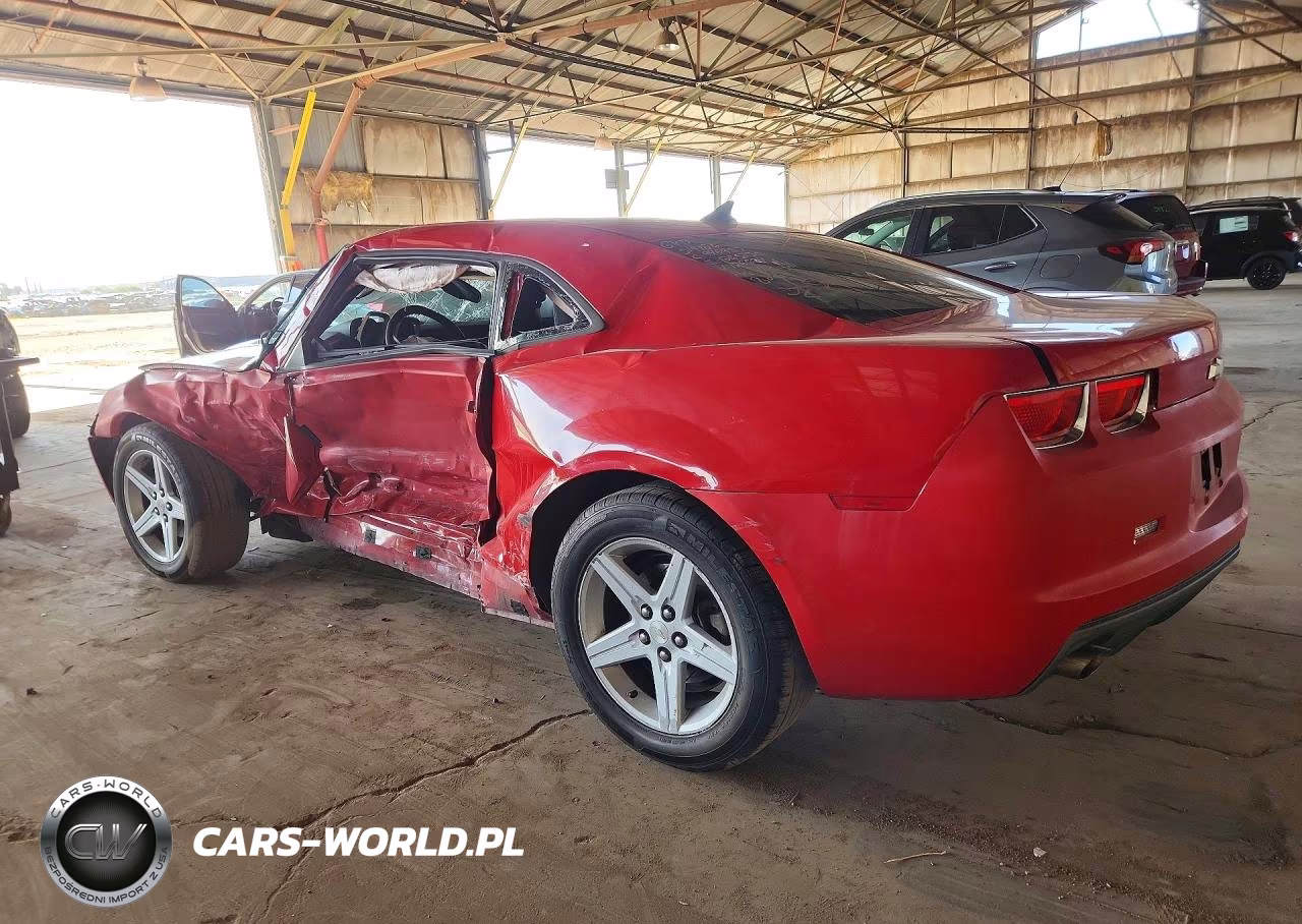 2011 Chevrolet Camaro Lt VIN:2G1FB1ED9B9126624 - 2