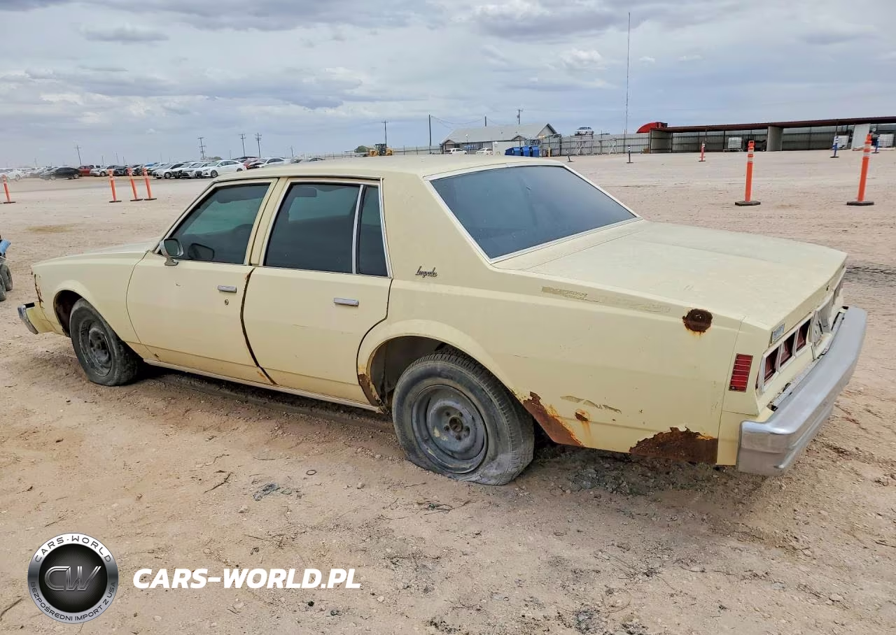 1979 Chev Impala VIN:1L69G9C172165 - 2