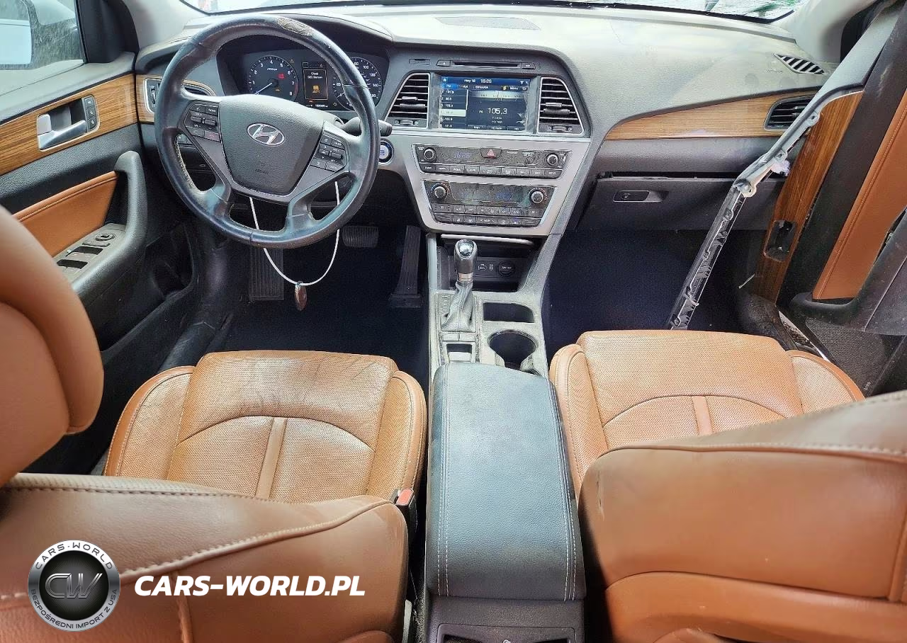 2015 Hyundai Sonata VIN:5NPE34AF0FH072030 - 8