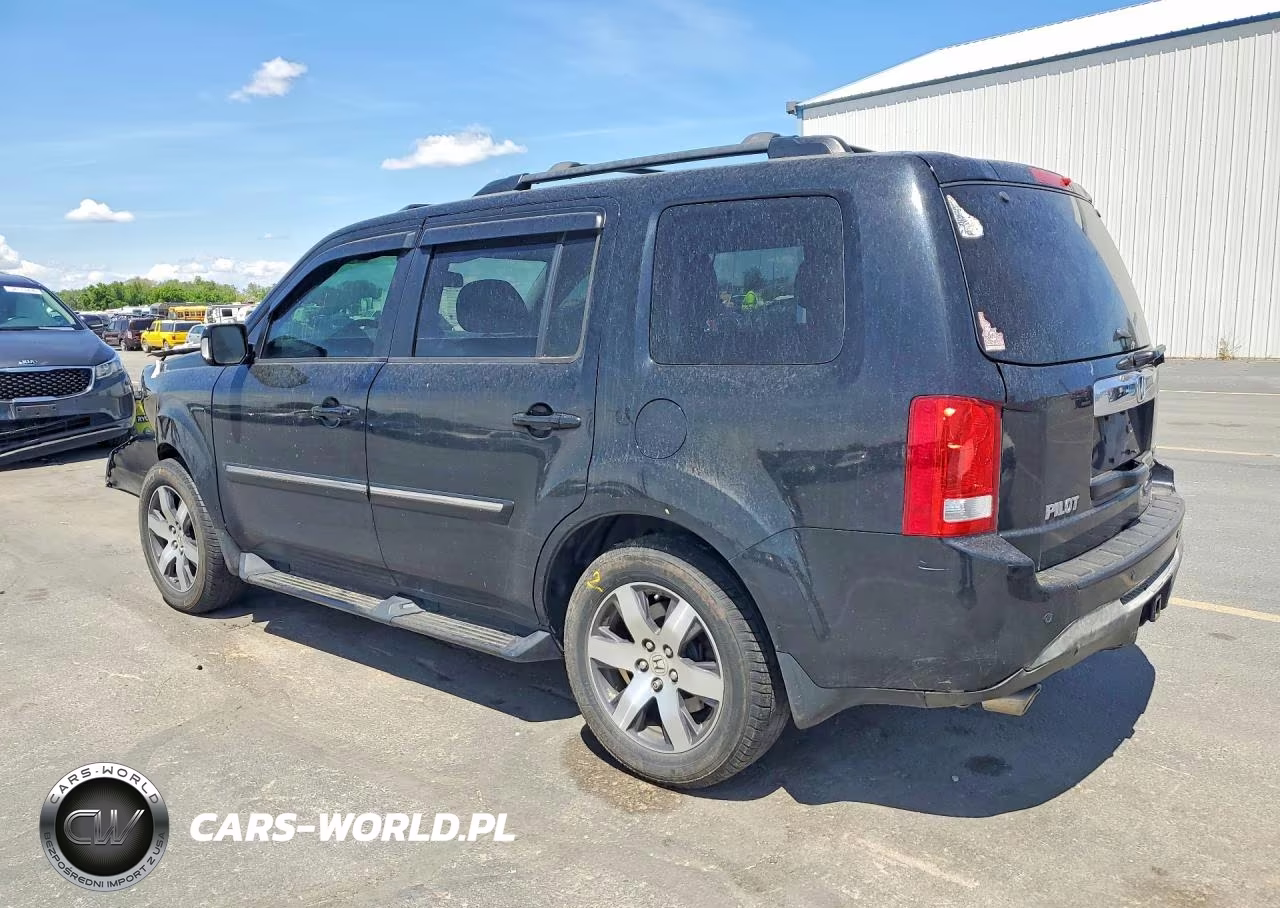 2013 Honda Pilot Touring VIN:5FNYF4H91DB020082 - 2