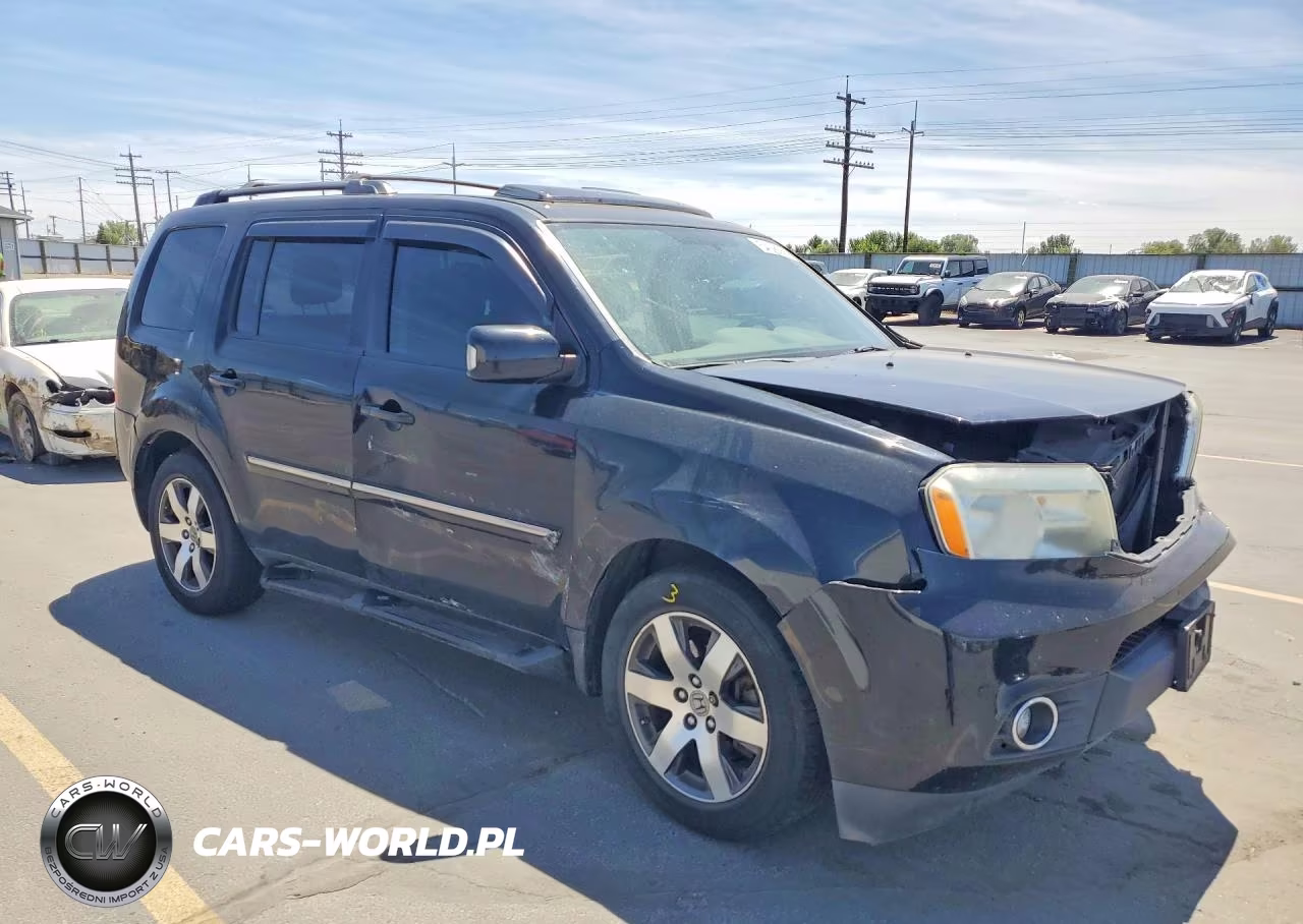 2013 Honda Pilot Touring VIN:5FNYF4H91DB020082 - 4