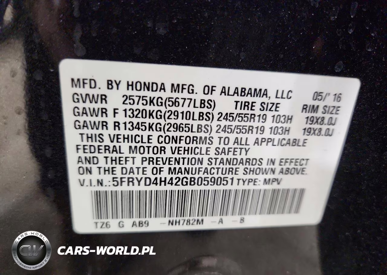 2016 Acura Mdx Technology VIN:5FRYD4H42GB059051 - 14