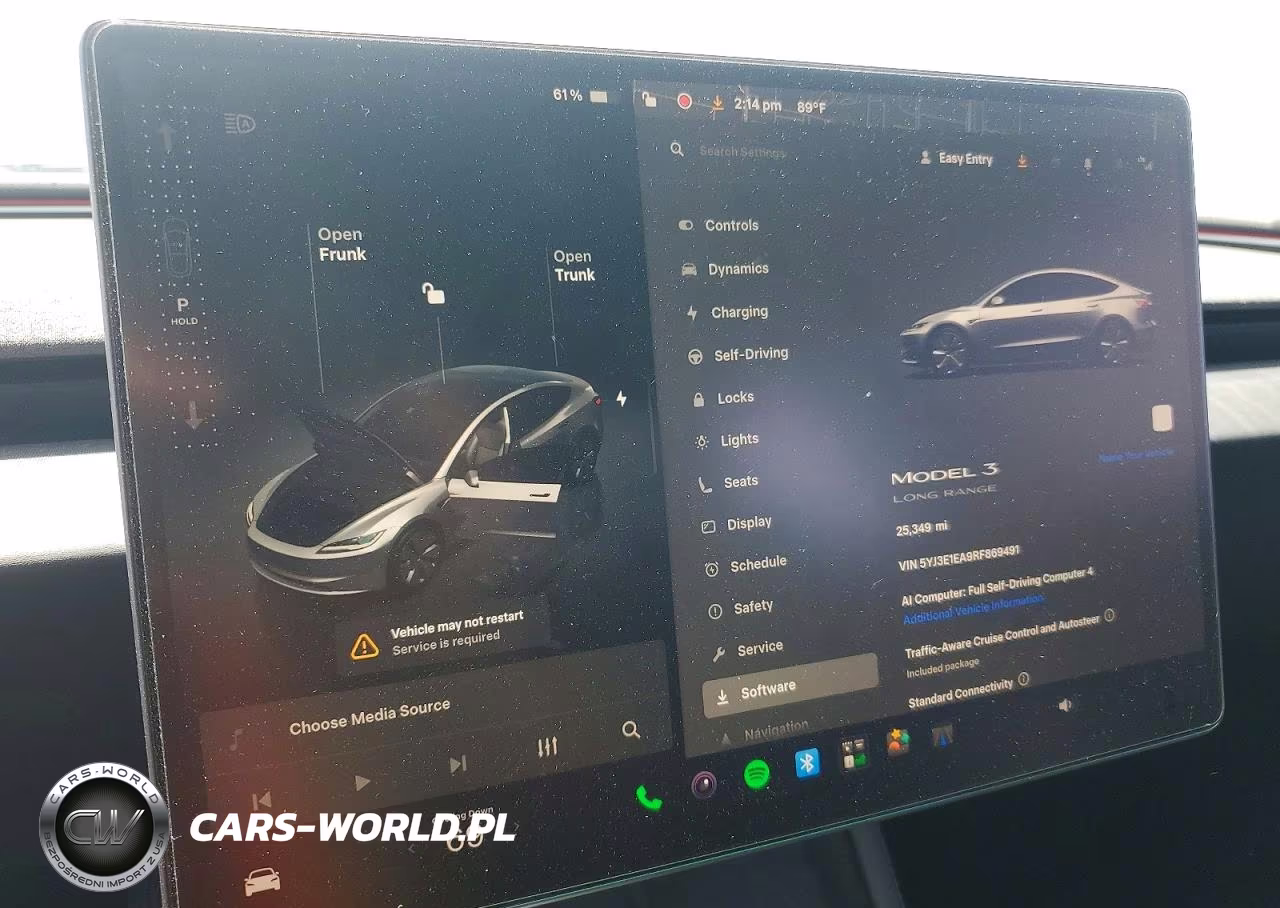 2024 Tesla Model 3 VIN:5YJ3E1EA9RF869491 - 9