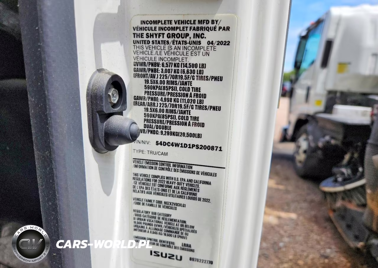2023 Isuzu Npr Hd - Box Truck VIN:54DC4W1D1PS200871 - 12