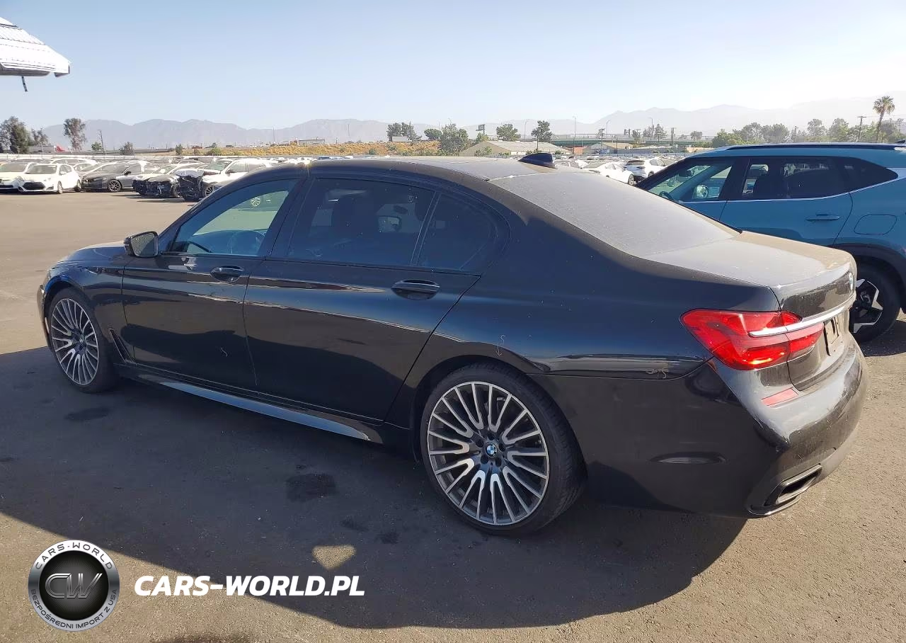 2017 BMW 740 I VIN:WBA7E2C32HG741252 - 2