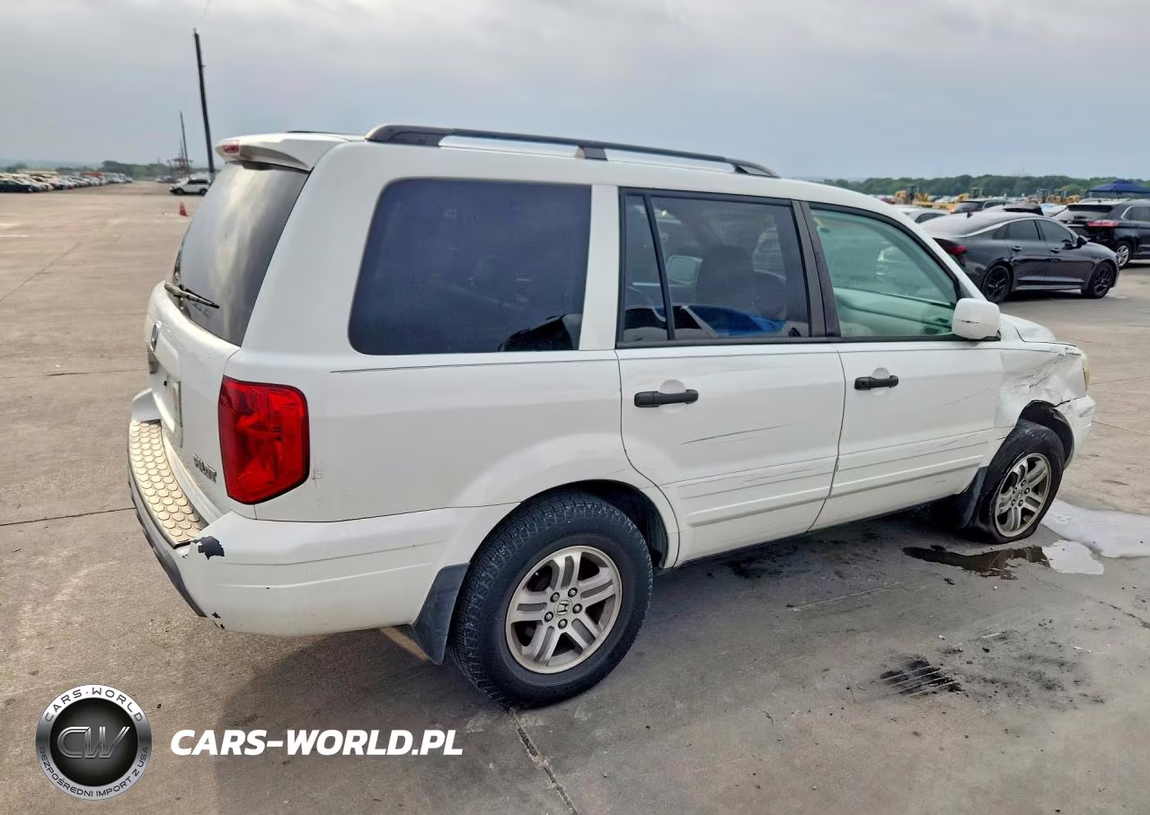 2005 Honda Pilot Exl VIN:5FNYF18625B027645 - 3