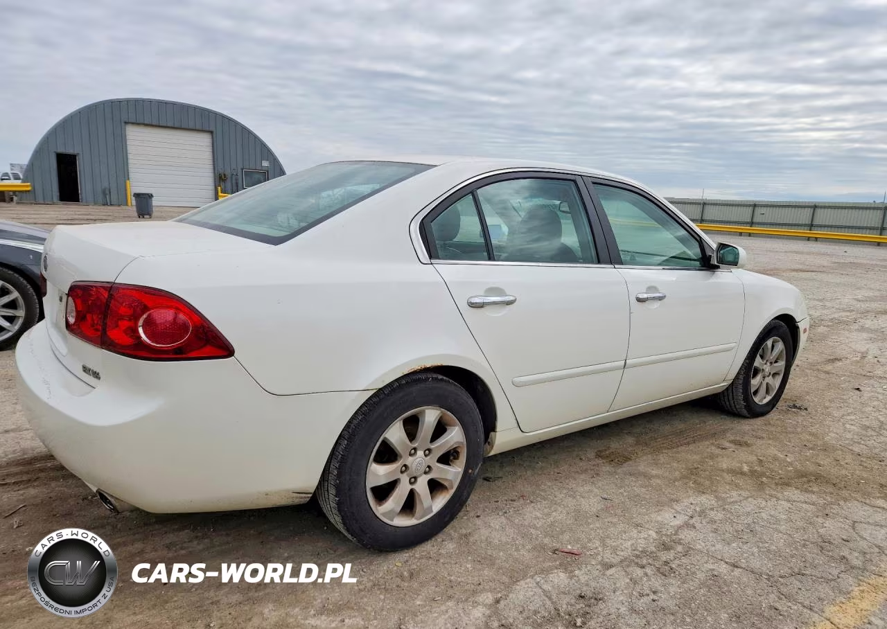 2007 Kia Optima Lx VIN:KNAGE124275088596 - 3