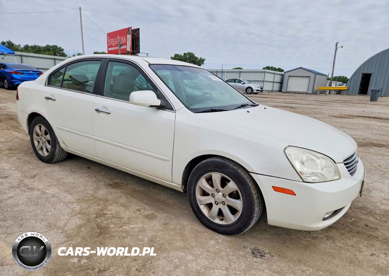 2007 Kia Optima Lx VIN:KNAGE124275088596 - 4