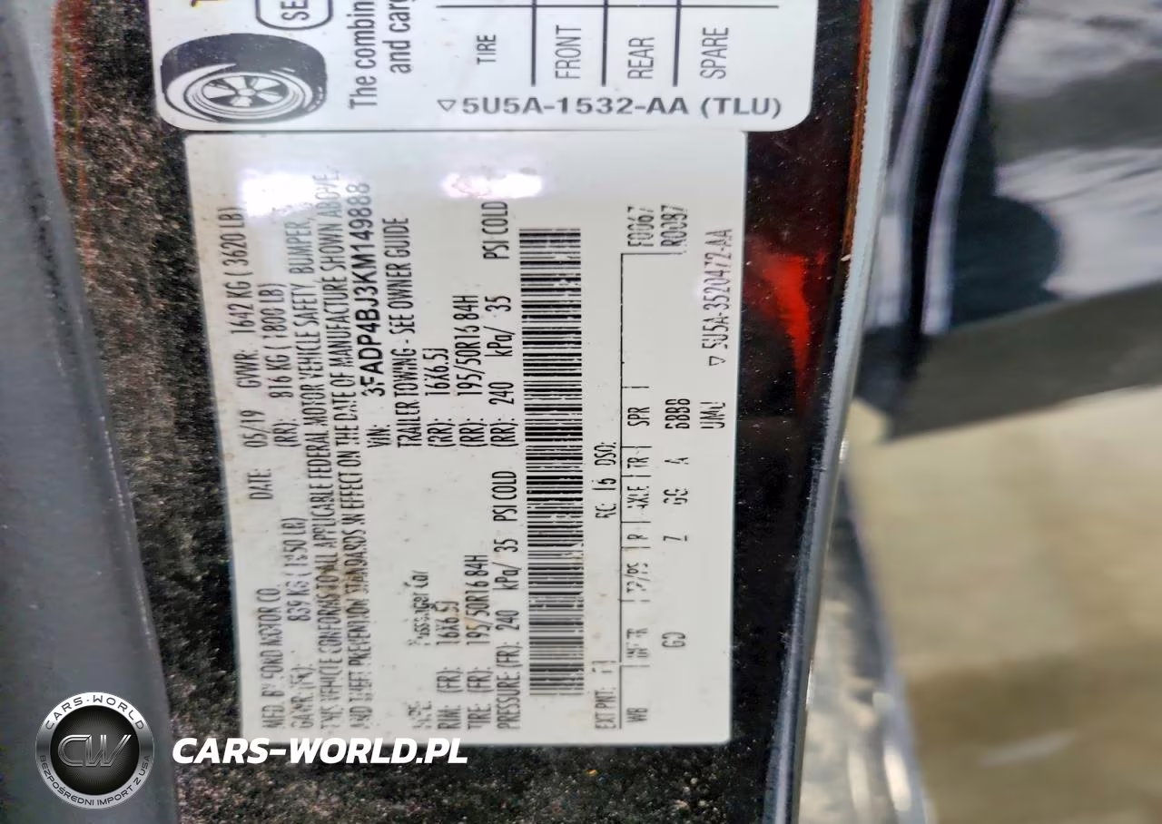 2019 Ford Fiesta Se VIN:3FADP4BJ3KM149888 - 12