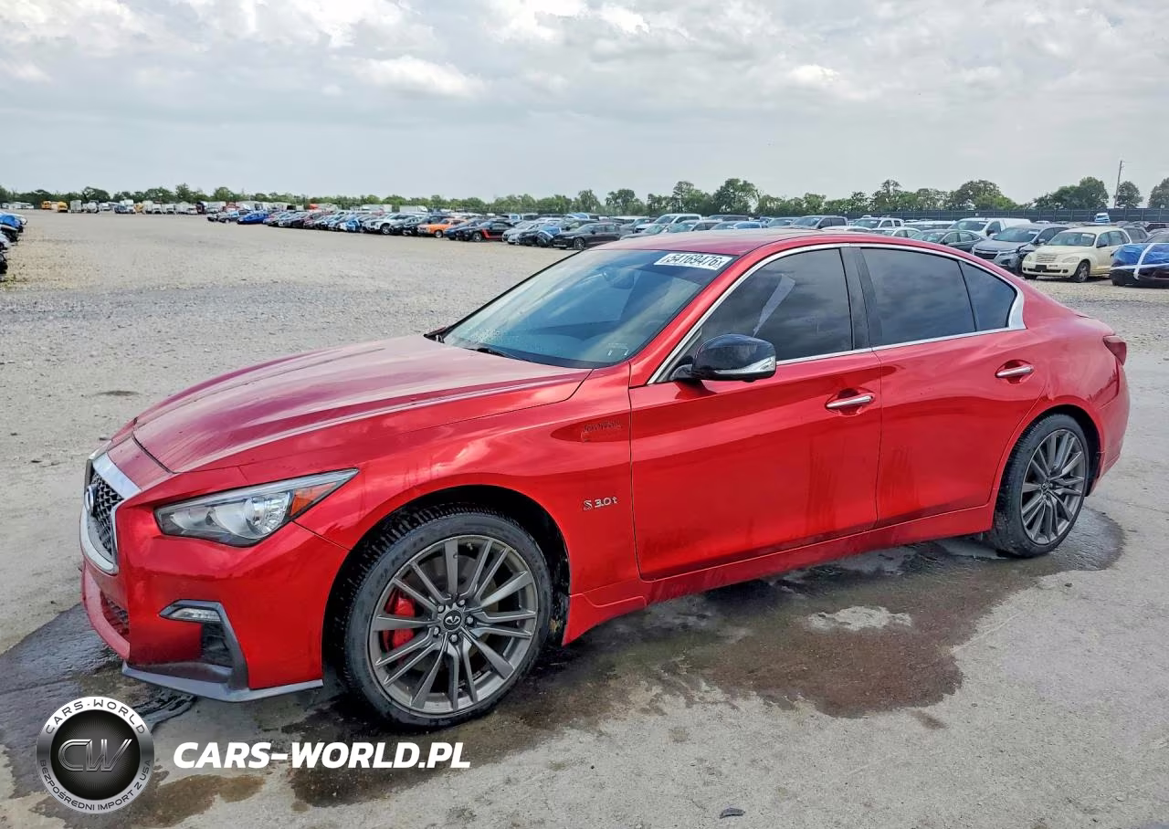 2019 Infiniti Q50 Red Sport 400