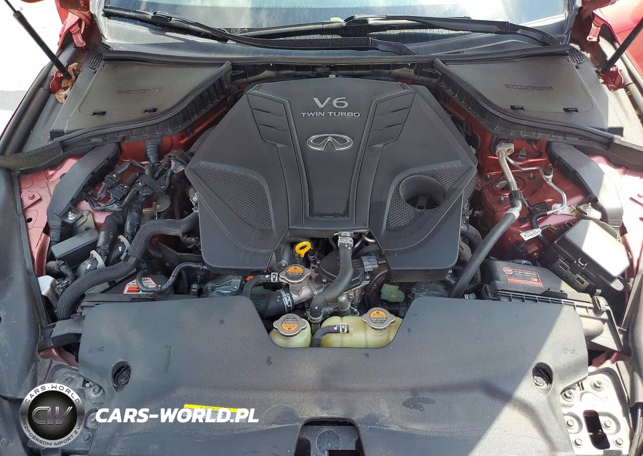 2019 Infiniti Q50 Red Sport 400 VIN:JN1FV7AR4KM800767 - 11