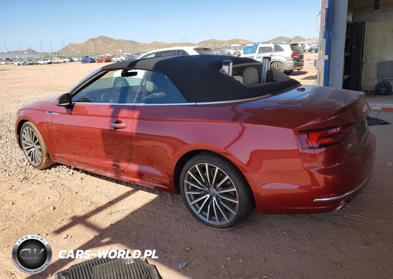 2018 Audi A5 Prestige VIN:WAU2NGF5XJN004399 - 2