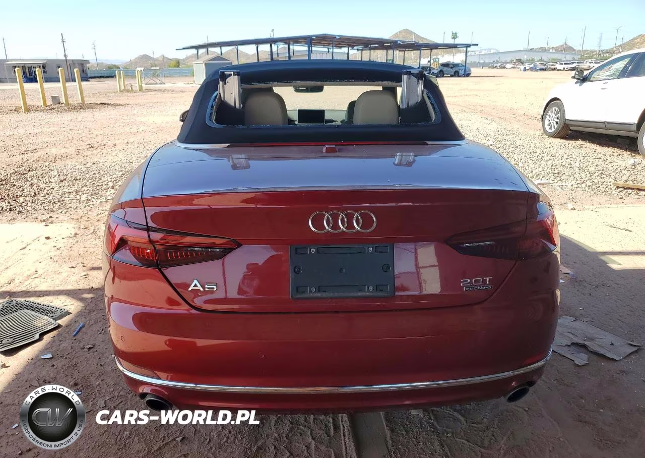 2018 Audi A5 Prestige VIN:WAU2NGF5XJN004399 - 6