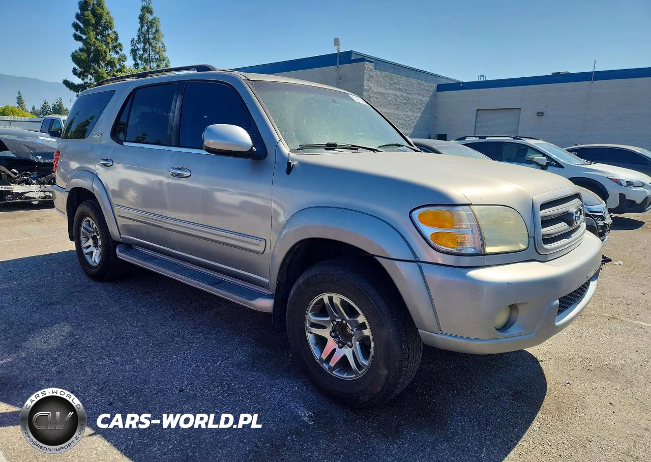 2003 Toyota Sequoia Sr5 VIN:5TDZT34A73S167637 - 4