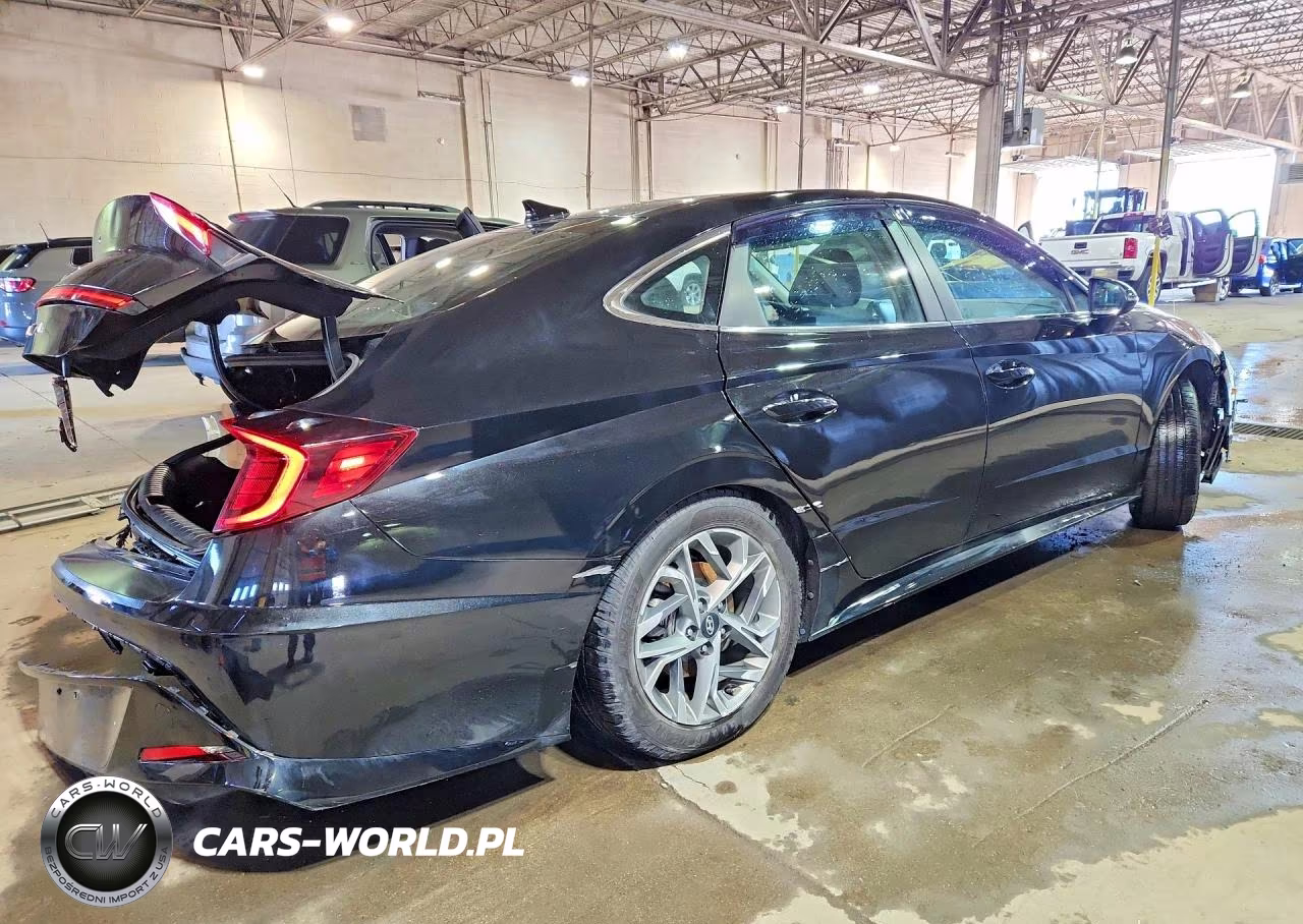 2022 Hyundai Sonata Sel VIN:KMHL14JA9NA218914 - 3