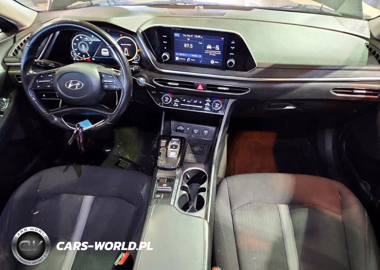2022 Hyundai Sonata Sel VIN:KMHL14JA9NA218914 - 8