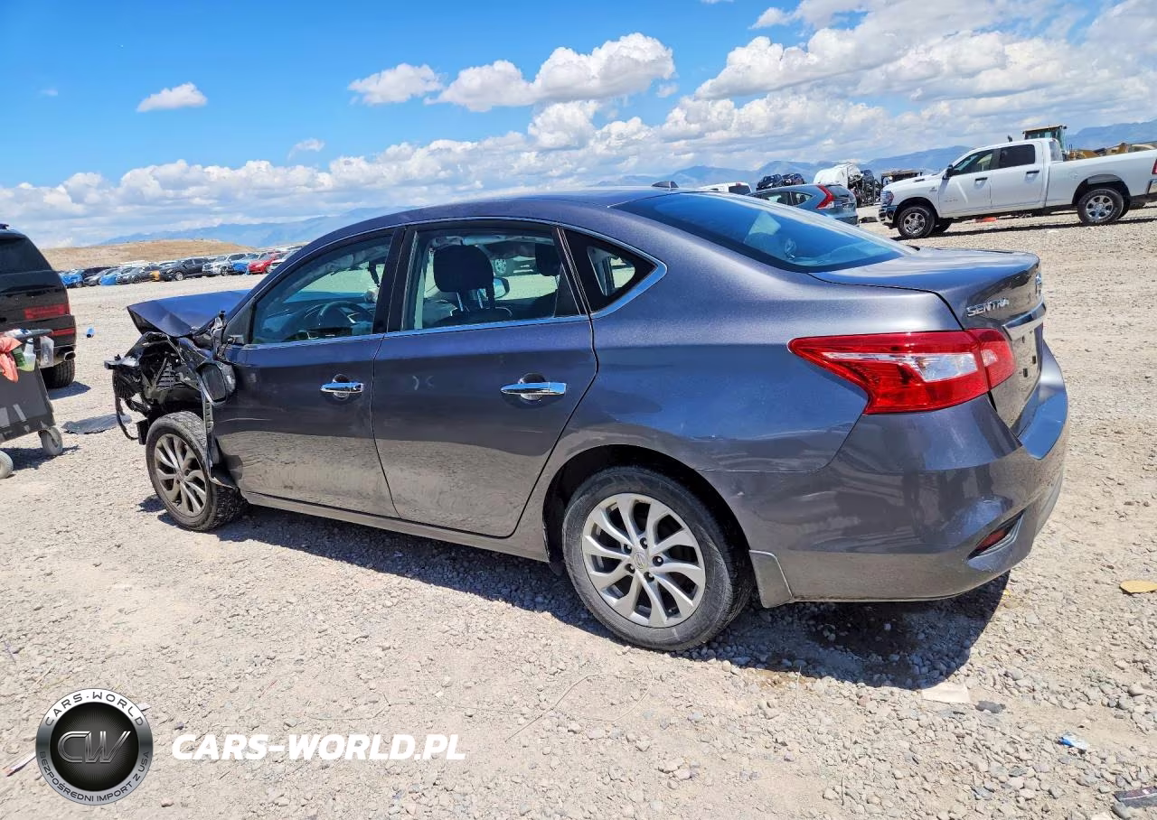 2019 Nissan Sentra Sv VIN:3N1AB7AP4KY457909 - 2