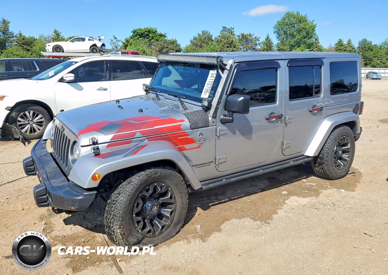2017 Jeep Wrangler Unlimited Sahara VIN:1C4BJWEG3HL602660 - 1