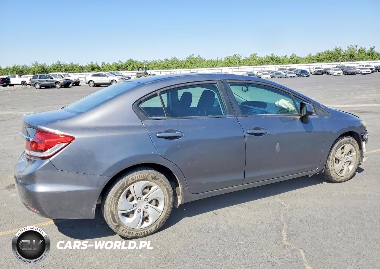 2013 Honda Civic Lx VIN:19XFB2F55DE090813 - 3