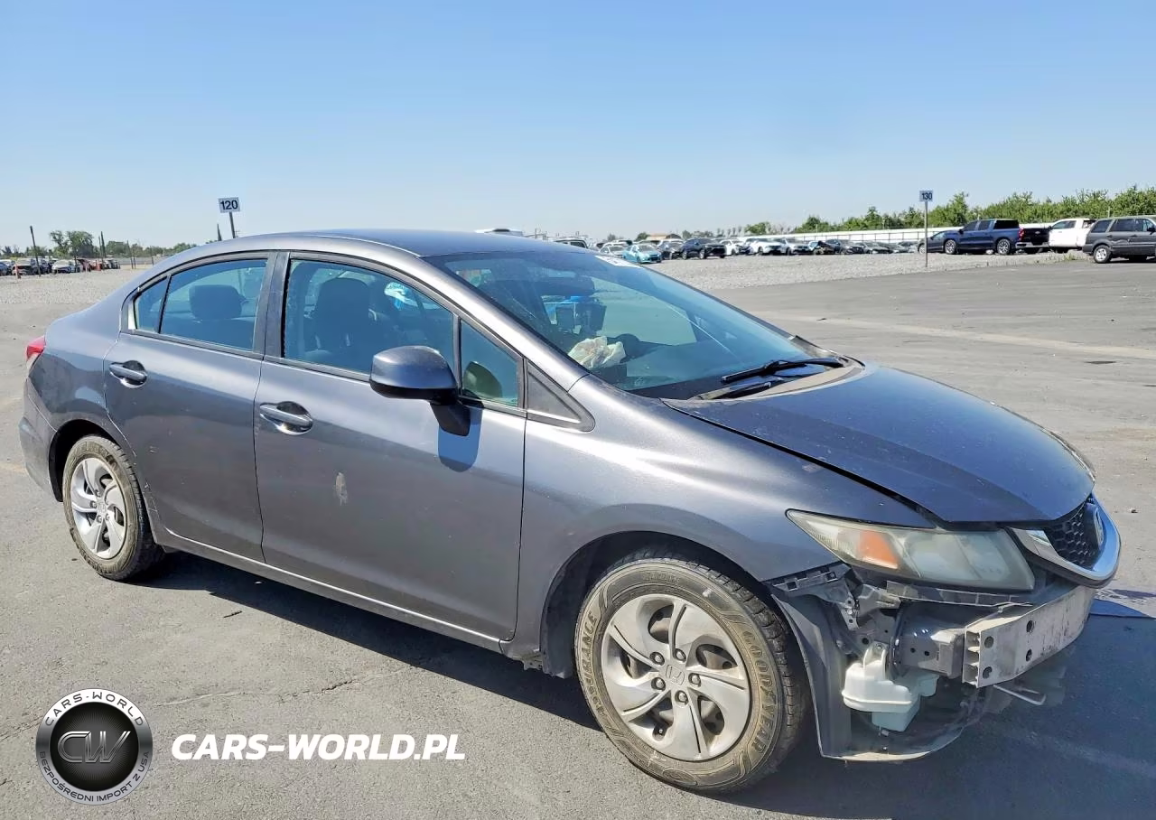 2013 Honda Civic Lx VIN:19XFB2F55DE090813 - 4