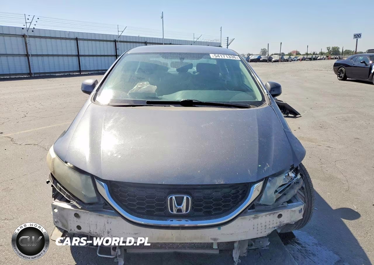 2013 Honda Civic Lx VIN:19XFB2F55DE090813 - 5