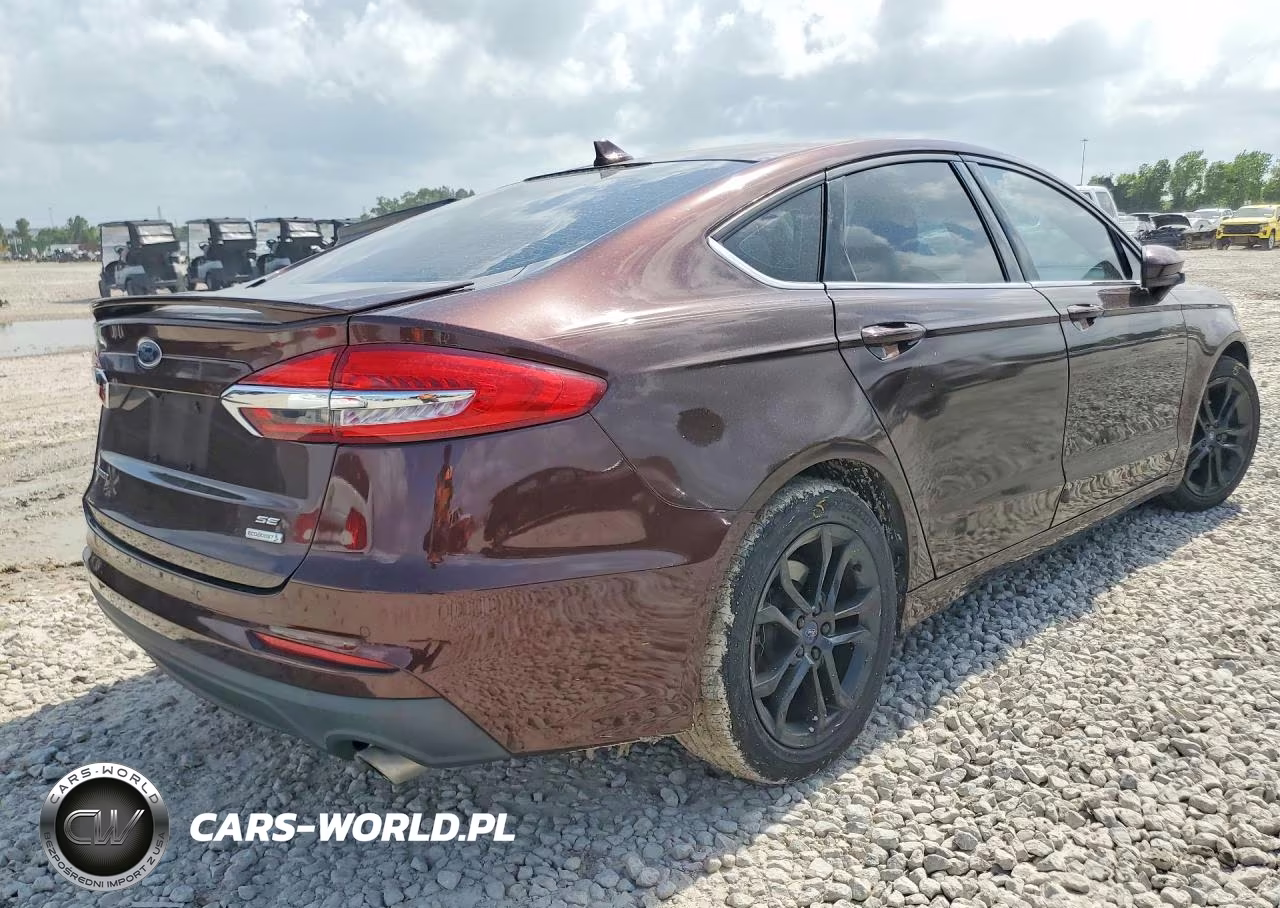 2019 Ford Fusion Se VIN:3FA6P0HD4KR103489 - 3