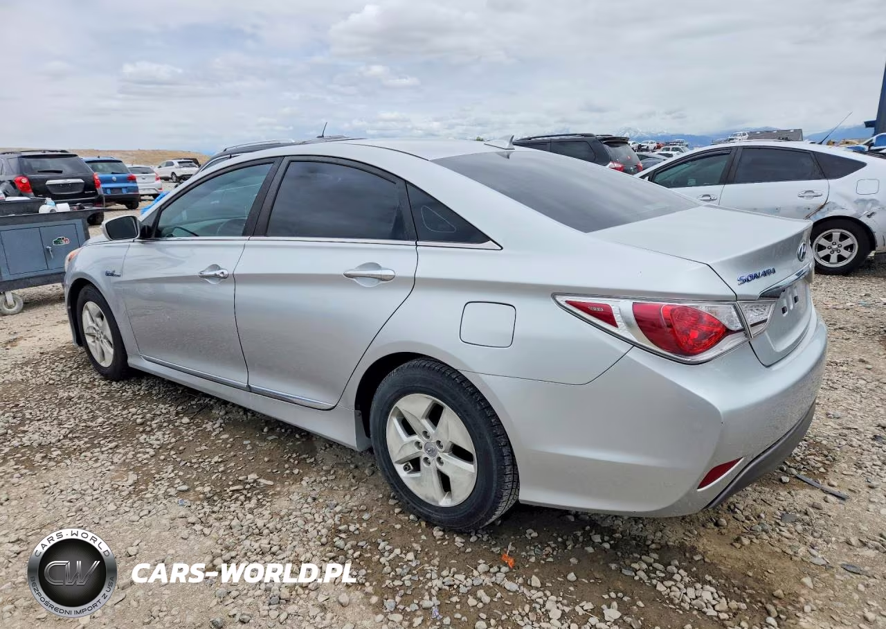 2012 Hyundai Sonata Hybrid VIN:KMHEC4A43CA035549 - 2