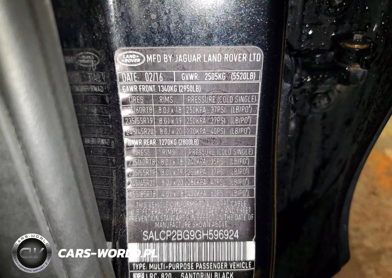 2016 Land Rover Discovery Sport Se VIN:SALCP2BG9GH596924 - 13
