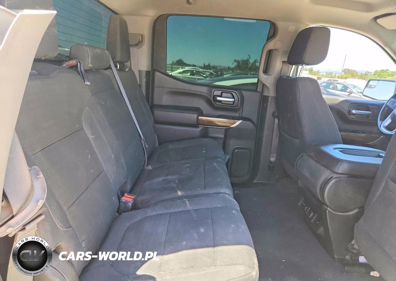 2021 GMC Sierra K1500 Sle VIN:3GTU9BED5MG122319 - 10