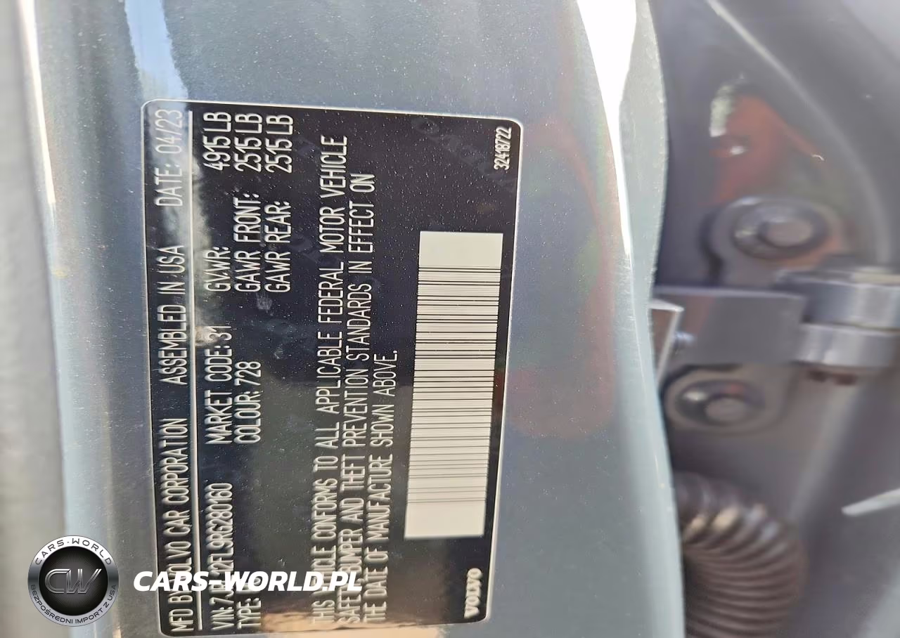 2024 Volvo S60 Plus VIN:7JRL12FL9RG280160 - 12