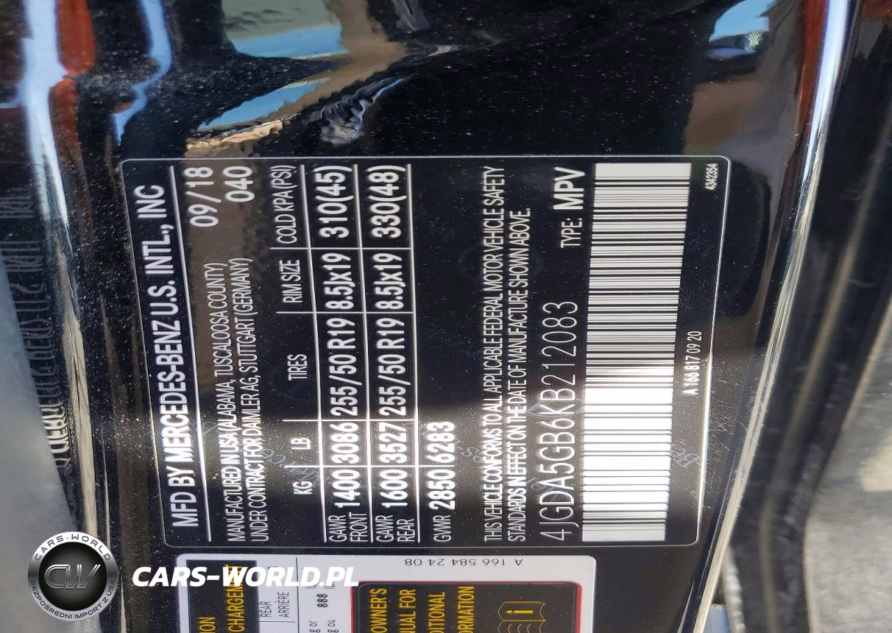 2019 Mercedes-Benz Gle 400 4Matic VIN:4JGDA5GB6KB212083 - 13