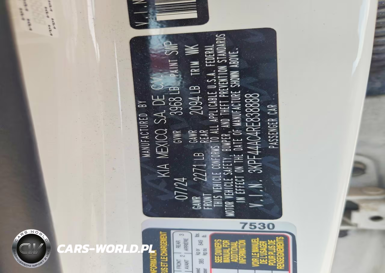 2024 Kia Forte Gt VIN:3KPF44AC4RE838888 - 12