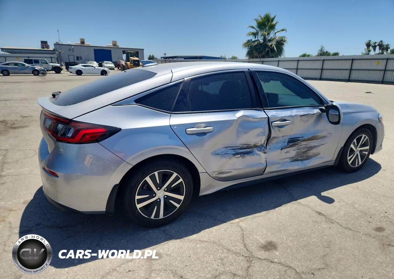 2022 Honda Civic Lx VIN:19XFL2H59NE001353 - 3