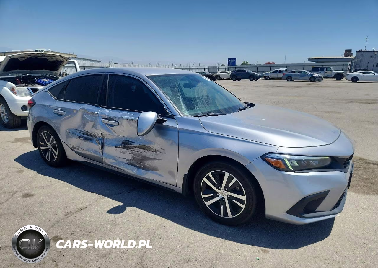 2022 Honda Civic Lx VIN:19XFL2H59NE001353 - 4
