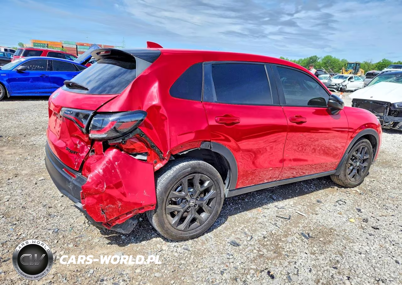 2025 Honda Hr-V Sport VIN:3CZRZ2H5XSM781192 - 3