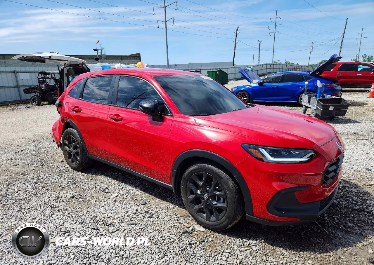 2025 Honda Hr-V Sport VIN:3CZRZ2H5XSM781192 - 4