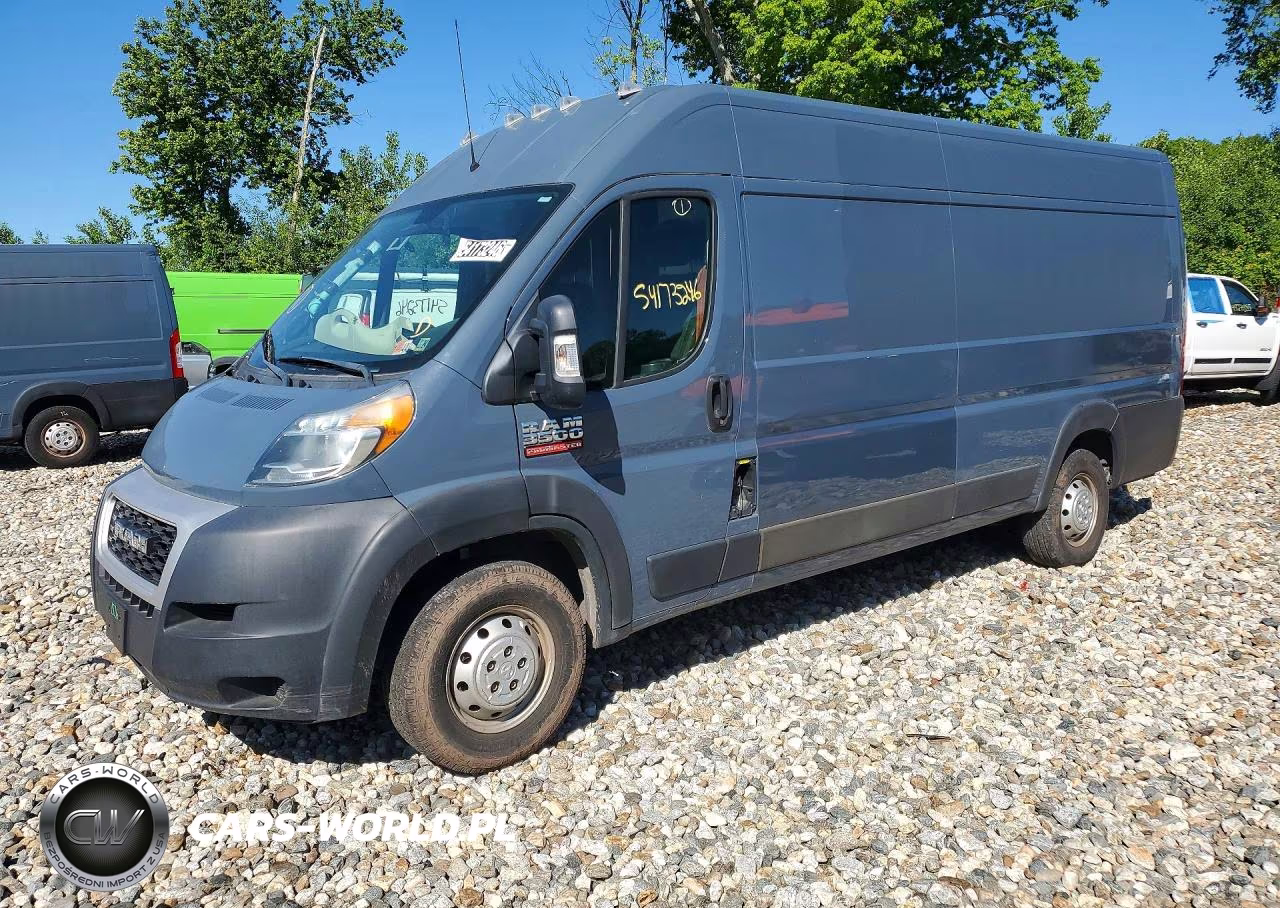 2020 Ram Promaster 3500 Delivery Van VIN:3C6URVJG9LE132189 - 1