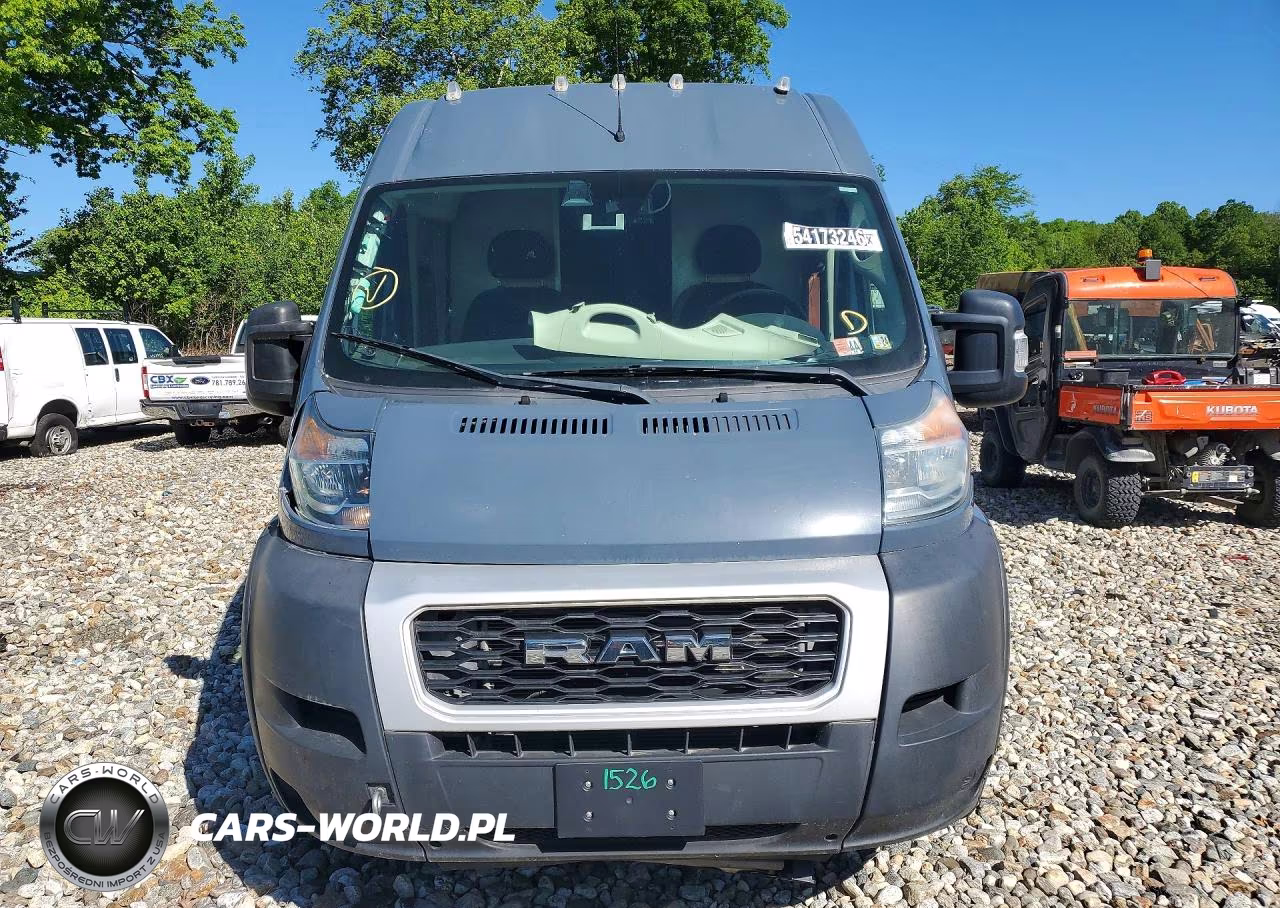 2020 Ram Promaster 3500 Delivery Van VIN:3C6URVJG9LE132189 - 5
