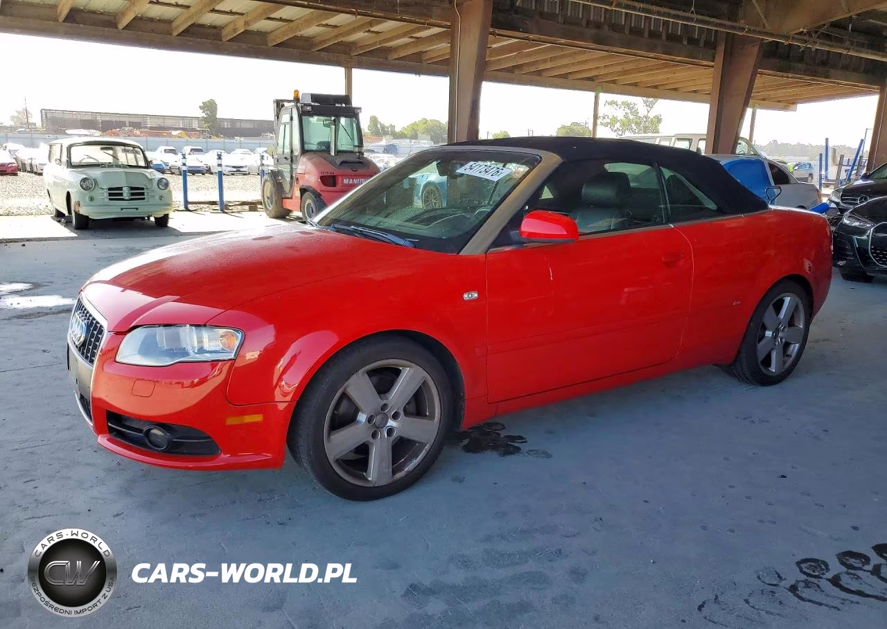 2007 Audi A4 S-Line 2.0T Cabriolet Quattro