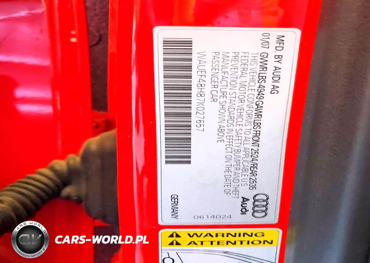 2007 Audi A4 S-Line 2.0T Cabriolet Quattro VIN:WAUEF48H87K027657 - 12