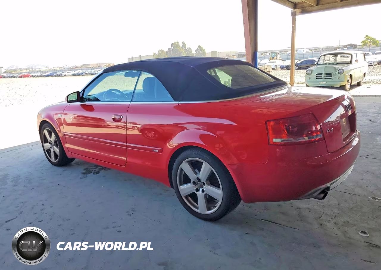2007 Audi A4 S-Line 2.0T Cabriolet Quattro VIN:WAUEF48H87K027657 - 2