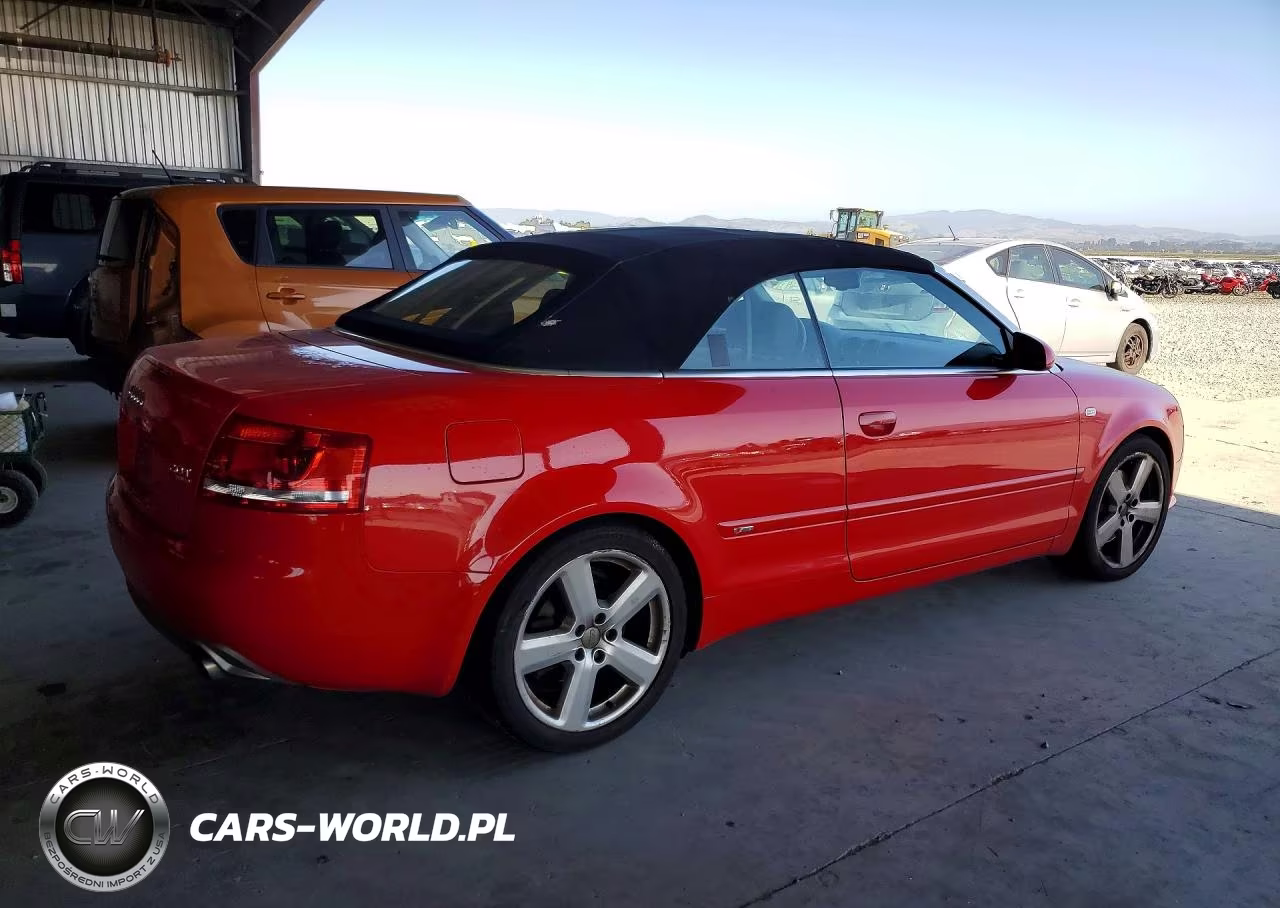 2007 Audi A4 S-Line 2.0T Cabriolet Quattro VIN:WAUEF48H87K027657 - 3